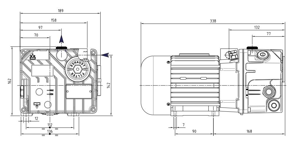 Screenshot_284 Размеры вакуумного насоса DVP LC 12